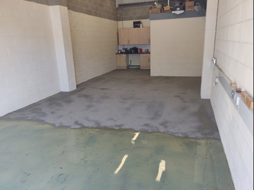 Anti slip flooring installed by Nufins